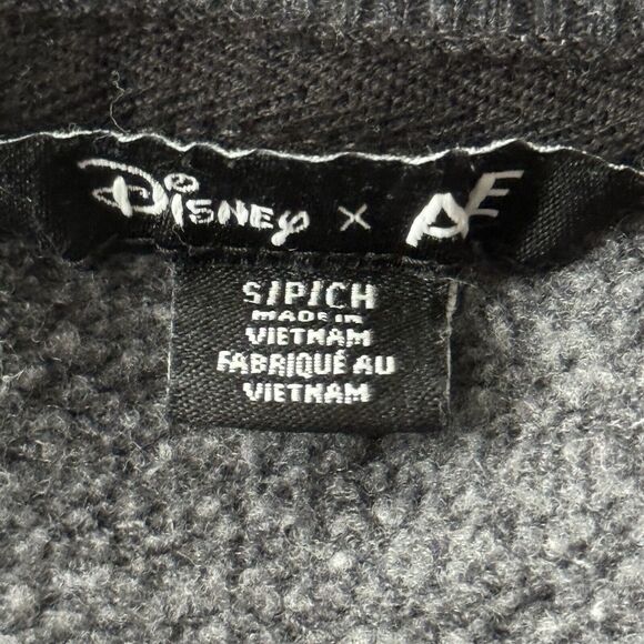Disney x American Eagle Shirt Womens Small Gray‎ Sweatshirt Mickey Mouse Casual - Picture 6 of 10